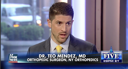 Dr. Teo Mendez, MD on Fox News Channel
