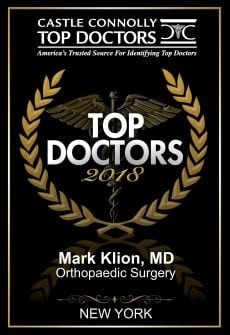 Dr. Klion Top doctors Award
